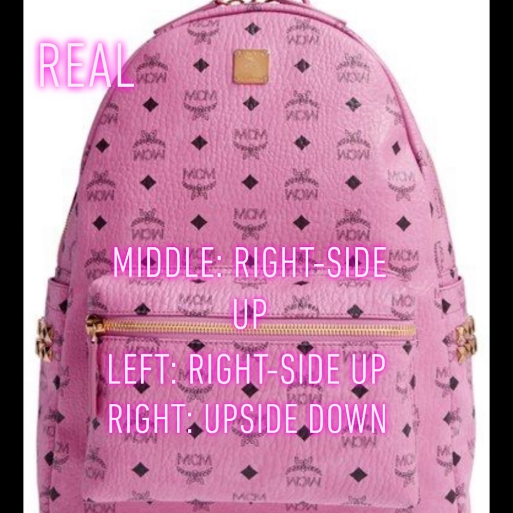 MCM Backpack - Replica Vs. Authentic - Picture 3 of 8